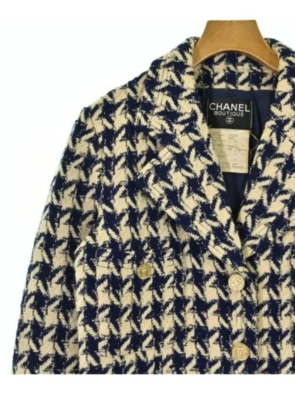 Chanel Coat Navy